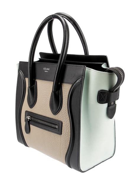 celine micro luggage tote where to buy|2011 Micro Tricolor Luggage Tote satchel .